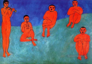 Henri Matisse œuvres - La Musique musique abstraite fauvisme Henri Matisse